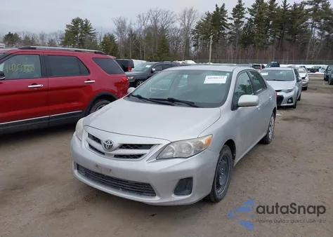 2012 Toyota Corolla Le z USA, uszkodzony, nr VIN 2T1BU4EE1CC787544
